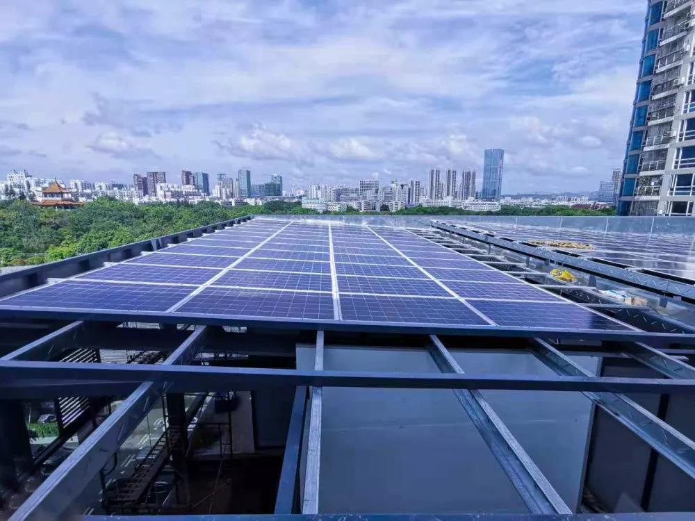 wydajność zasilaczy solarnych pv - projekt shenzhen bipv