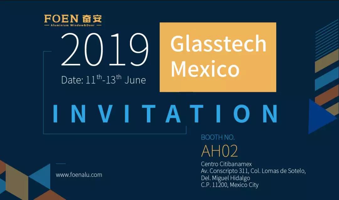 2019 meksykańska międzynarodowa wystawa przemysłu okien i drzwi z aluminium